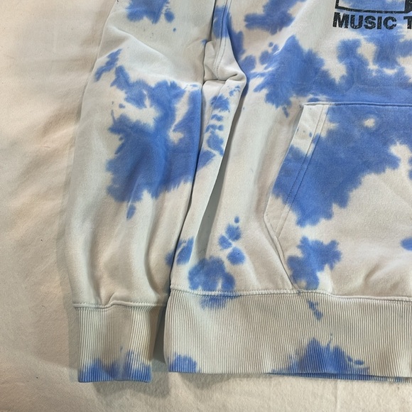 MTV Men’s Tie-dye Hoodie Music Television Size Medium - Picture 4 of 10